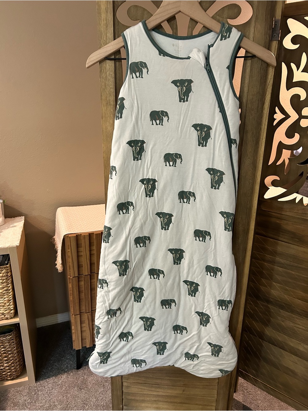 Kyte BABY sleeping sack elephants print size 18 months-36 months